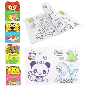 หนังสือระบายสีเด็ก สมุดระบายสี ลายการ์ตูน ภาพไม่ซ้ำ สมุดภาพระบายสี กระดาษหนา เหมาะสำหรับเด็ก 2 ขวบขึ้นไป