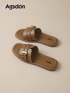 Agsdon | Summer Beach Slip-on Flat Sandals