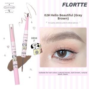  FLORTTE | Sweat-Proof Natural Brow Pencil and Gel