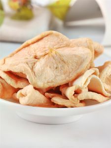 Homes Apple Rings Dried Flakes Original Flavor Fresh Fruit Roasted and Dried Pregnant Women Instant Food without Adding Sugar Dried Fruit Soft Glutinous Rice