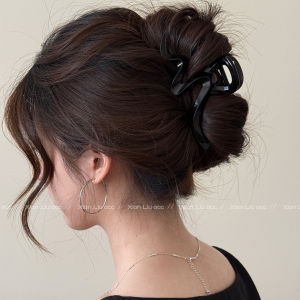 Kẹp Tóc Acrylic Wave Shark Tail Kẹp Tóc Nữ Mới 2025 Kẹp Tóc Lớn Cho Tóc Nhiều Kẹp Tóc Sau Đầu Kẹp Tóc Thời Trang