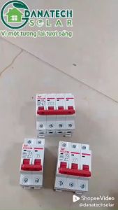 Aptomat AC MCB AC chính hãng LW 1 pha 3 pha cao cấp bảo vệ chống quá tải ngắn mạch