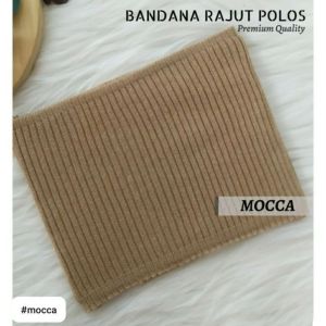 Bandana Rajut Premium Inner Ciput Rajut Satu Warna Anisa Polos Hight Quality