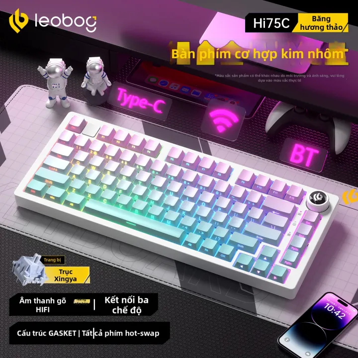 LEOBOG | Bộ Bàn Phím Cơ Không Dây Bluetooth 3 Chế Độ | BigBuy360 - bigbuy360.vn LEOBOG | Bộ Bàn Phím Cơ Không Dây Bluetooth 3 Chế Độ | BigBuy360 - bigbuy360.vn