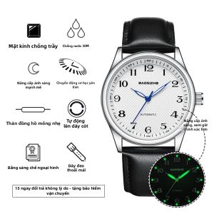 COJR | Đồng Hồ Cơ Tự Động Không Tiếng Ồn Phù Hợp Kỳ Thi