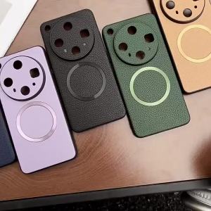 Lychee Grain Magnetic Case For Motorola Signature Moto Edge 70 Ultra 60 Ultra 50 Pro Fusion G57/67 Power G86 G56 G66J G66Y Cover