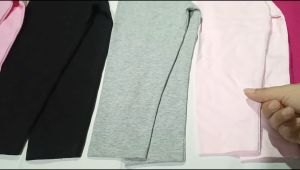 [SALE DỌN KHO] SET 3 QUẦN LEGGING TRƠN DÀI/ QUẦN DÀI THUN COTTON 4 CHIỀU CHO BÉ GÁI 9-41KG