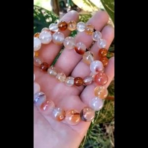 Gelang Batu Alam Gold Healer Rutille 10mm