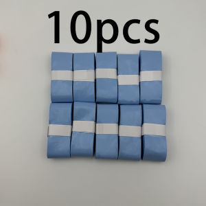 10pcs [popular choice] Anti slip adhesive flat hand glue for badminton/tennis rackets professional anti slip grip strap