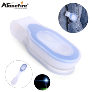Mini Running Emergency Light Clip Safety Soft Silicone Outdoor Cycling Lamp Hiking Walk Dog Camping Nurse Ward Round Work Light