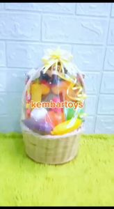 PM FREE KARTU UCAPAN! Kado Ulang Tahun Anak Perempuan Laki-Laki Paket Hampers Tangkai Buah Sayur Safari Hewan