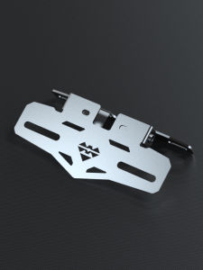 สลักป้ายทะเบียนรถไฟฟ้าแบบเหล็กสแตนเลสสำหรับรถยนต์ 25 รุ่น อุปกรณ์ตกแต่งรถจักรยานยนต์ สลักป้ายทะเบียนรถแบบท่อโลหะผสม