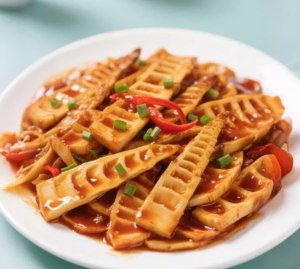 Fresh braised bamboo shoots roasted bamboo shoots packaged in bags ready to eat 200g 400g 600g   油焖笋