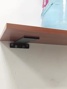 Invisible bracket wall-mounted thick-layered board bracket wall-mounted storage rack suspended