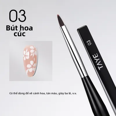 Taye | Bộ Cọ Vẽ Nail Thiết Kế Đỉnh Pháp và Gradient