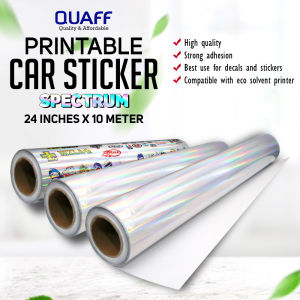 Risefully QUAFF Printable Car Sticker Spectrum (24inches x 10meters)