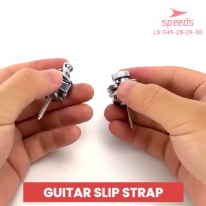 SPEEDS Strap lock gitar antislip straplock end pin gitar bass elektrik akustik 049-28
