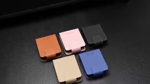 Ví Da Chống RFID Đựng Thẻ Có Chức Năng Đứng Dành Cho Samsung Galaxy Z Flip 8/7/6/5/4/3/5G Flip8 Flip7FE