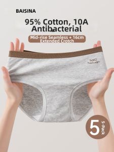 Baisina | Antibacterial Breathable Invisible Womens Underwear