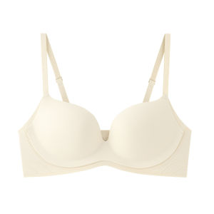 MiiOW | เสื้อชั้นในไร้ตะเข็บสำหรับผู้หญิง Catman ทรงกระชับหน้าอกเล็ก ป้องกันการหย่อนคล้อย ทรง V เอวกลาง ฤดูร้อน 2025