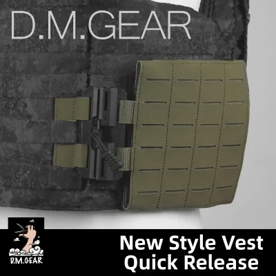New Quick Release Tactical Vest with Magnetic Buckle Laser Cut