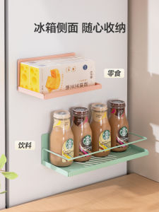 Giá Để Đồ Nhà Bếp Đa Năng Không Cần Đục Lỗ Giá Để Đồ Bằng Thép Không Gỉ Giá Để Đồ Gia Vị Hộp Đựng Khăn Giấy Giá Để Đồ Từ Tính