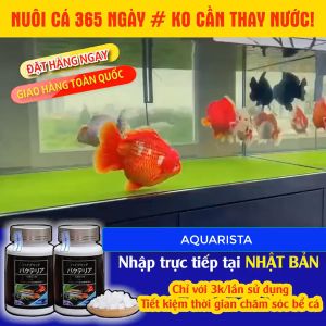 Men vi sinh aquarista của Nhật lọ 100v trắng nước trong cá khoẻ bể sạch