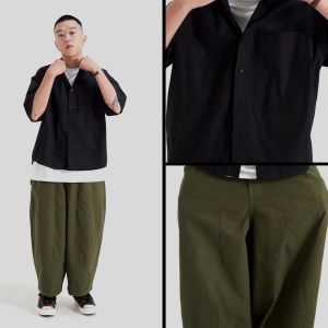 Noforty Project Balloon Long Pants Namaste Grey