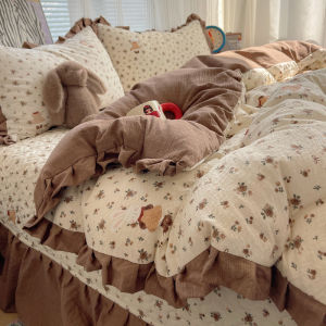 susan | Hepburn Style Dormitory Bedding Set Cotton-like