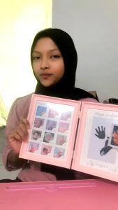 (COD) Bingkai Foto Bayi Berkualitas Tinggi & Souvenir Handprint & Footprint