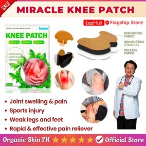 Knee Patch Herbal Plaster for joint and muscle pain support arthritis relief effective healing on swelling gout pain