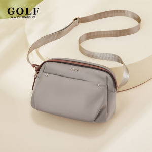 GOLF QUALITY Casual Shoulder Bags for Women Nylon Waterproof Small Crossbody Bag with Wide Strap Oxford Cross Body Messenger Purse Handbags Black