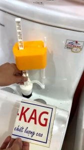 Phao cấp nước bồn cầu KAG-XBC63A lắp cho 99% xít bệt cây cấp pitton két nước dùng tốt siêu bền