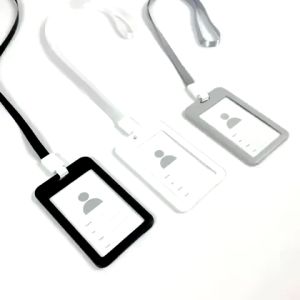 Name Tag ID Card Holder Gantungan Kartu Nama Gantungan Panitia Kepanitiaan Casing ID Card Frame Tempat Kartunama Lanyard Gantungan Kartu Nama Pengenal