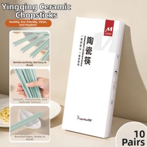 TAFUMAN | Durable Non-slip Heat-resistant High Aesthetic Value Ceramic Chopsticks