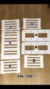 Kotak penyimpanan folder perlengkapan kantor rak buku multi-lapis desktop sederhana - YOYOSOO