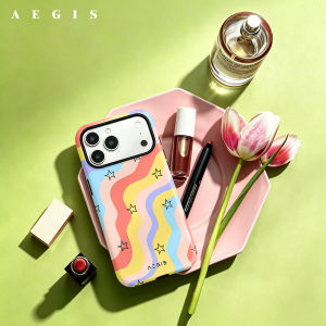 Potdemiel | Ốp Lưng Điện Thoại iPhone Rainbow Star Hai Lớp Cứng Chống Rơi Chống Sốc Chống Xước Chất Liệu TPU Mềm Tương Thích Với Nhiều Mẫu Máy