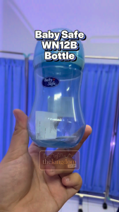 Baby Safe WN12B Bottle 250ml Blue Wide Neck Botol Susu Bayi Biru