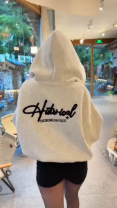 Áo Hoodie Zip Nỉ Bông HISTORICAL chất nỉ dày dặn form boxy dáng rộng nam nữ