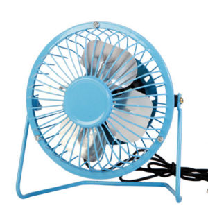 4 Inch Desk Fan Mini Portable Single Speed Compact Personal Cooling Fan High Quality Desktop USB Powered for Office Travel