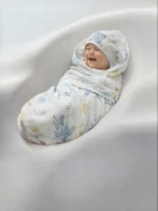 Usbettas | Bao Bọc Em Bé Sơ Sinh A Class 100% Cotton