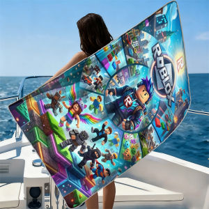 Beast Kingdom | R-Roblox-s Multi Universe Beach Towel Ultra-fine Fiber Quick Drying Absorbent Beach Swimming Vacationvacation Essentials Gifts