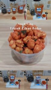 Snack Time Pilus Tiktak TIctac Pedas Daun Jeruk 100 Gram