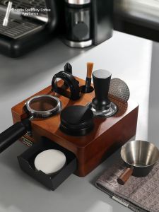 MONGDIO | Walnut Wood Coffee Dosing and Tamping Kit
