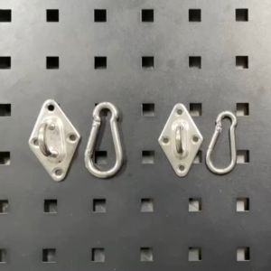 ตะขอโลหะติดเพดาน สแตนเลส 304 รูปตัวยู ติดเพดาน
