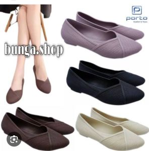 sepatu karet porto xem untuk wanita tua dan muda