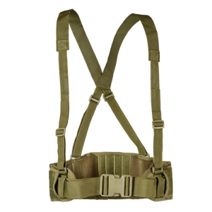 Tactical Waist Belt Y Bag Ultra Wide Belt Military Fan Mens Outdoor Camping Travel Supplies Neutral Smooth Buckle Canvas Nylon