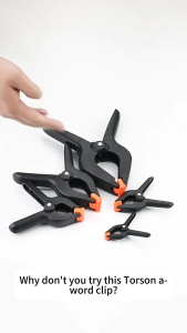 4 ชิ้น แคล้มจับชิ้นงาน แบบสปริง แคลมป์สปริงพลาสติก ตัวหนีบไม้ DIY ขนาดที่หนีบสปริงไนลอน แคล้มจับชิ้นงาน งานไม้ DIY คลิปฉากหลังถ่ายภาพ แคลมป์สปริงพลาสติก อุปกรณ์ซ่อมมือถือ Spring Clamp แคลมป์จับชิ้นงาน แบบสปริง ขนาด