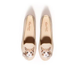 REEMOOR | New Style Embroidered Dobby Shoes Women