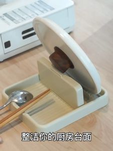 Art Living Foldable Kitchen Pan Cover Holder Pot Lid Rack SG Stock